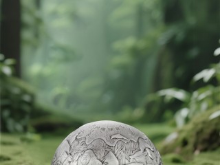 一斤纯银打造 中国独特半球形硬币问世 限量2000枚 ！