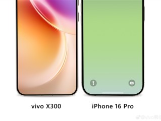 vivo X300正面照公布：蓝厂史上最窄四等边 !