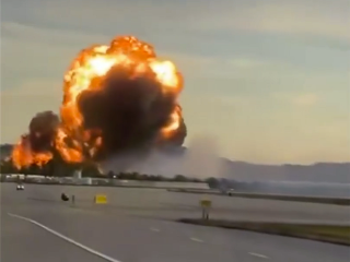 载有106万升燃油！美国UPS一货机坠毁爆燃：已致7人死亡 !