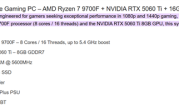 AMD无集显Zen5蓄势待发！锐龙7 9700F加速频率5.4GHz：略低于9700X !