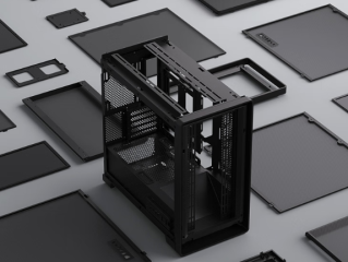 金河田逐风机箱首发299元：全域立体风道 五面大面积Mesh网孔 ！
