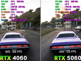 12款游戏实测RTX 5060对比RTX 4060：提升超预期、8GB显存是硬伤 ！