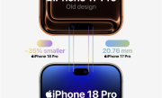 iPhone 18 Pro/17 Pro对比：灵动岛成功瘦身 史上首次 ！