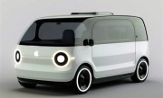 苹果原型车设计曝光：外型酷似面包 摒弃了方向盘和踏板 !