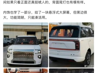正版刚上市 “老头乐版极氪9X”就来了!外观神复刻 网友：这速度绝了 !