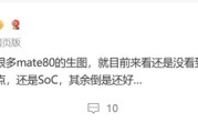 华为Mate 80蓄势待发 博主：最大看点是麒麟芯片 !