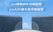 新一代主流代步车 海鸥获纯电轿车+A00级车型月销双冠军 !