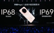 荣耀Magic7全系升级IP69顶级防水：洗碗机高温洗30分钟也不惧 ！