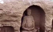 重庆江心岛近600年佛像露出水面 只有长江进入枯水期才露真容 ！