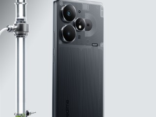 真我Neo7 Turbo双色外观亮相：透明后盖科技感拉满 !