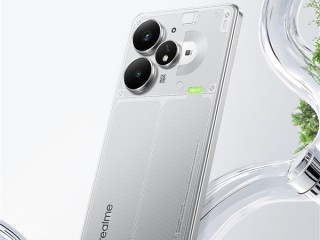 真我Neo7 Turbo透明灰真机首曝：透明背壳 1:1还原内部结构 ！