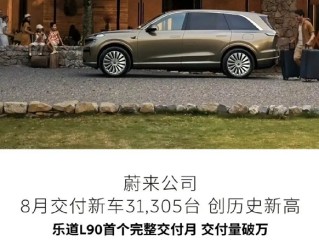 8月狂卖3.1万台 李斌甘愿挨批 !