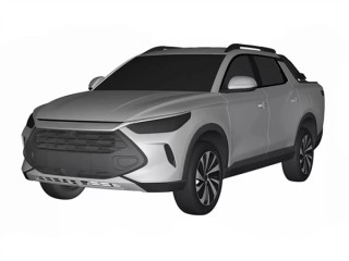 大嘴格栅+贯穿尾灯：比亚迪全新皮卡专利图流出 预计明年上市 ！