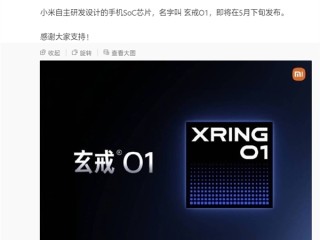 雷军官宣小米自研造芯 小米玄戒公司已公布数百项专利 ！