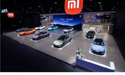 小米汽车首次参加车展！SU7九种颜色全家福出炉 !