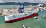比亚迪“济南号”首航！满载6000余辆新能源车出海新加坡 !