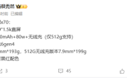 又一千元续航神机！荣耀X70核心规格曝光：8300mAh巨无霸电池 史上最大 ！