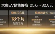 950km续航全球第一！比亚迪大唐EV开启预售：25万元起 !