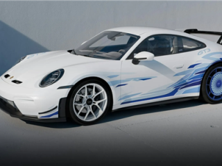 限量30台专供日本市场 保时捷推出911 GT3匠人版：独特渐变纹理 ！